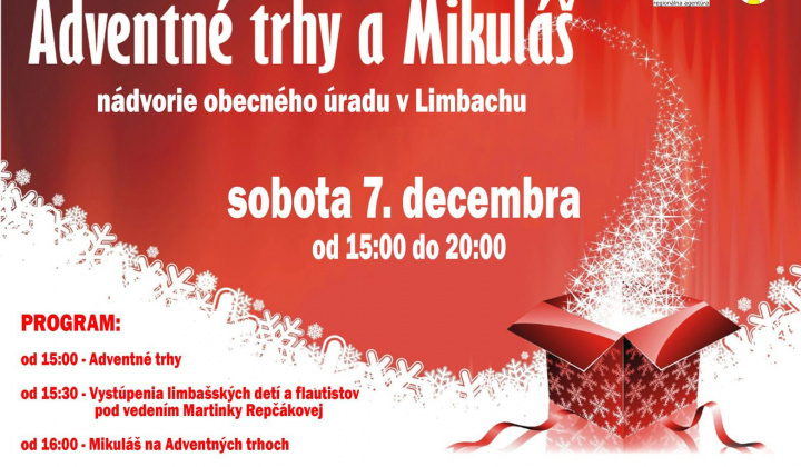 Fotka - Adventné trhy a Mikuláš v Limbachu 7.12.2024